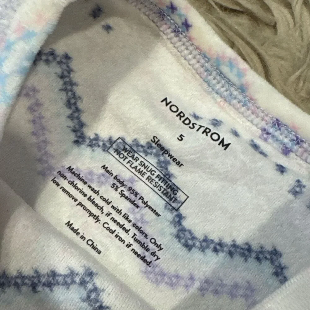 NWT Nordstrom girls pajamas size 5